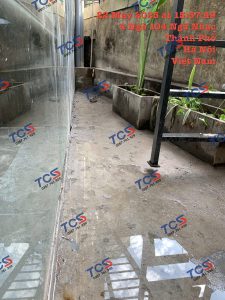 Thi công lớp chống thấm chuyên dụng cho bể cá tiểu cảnh