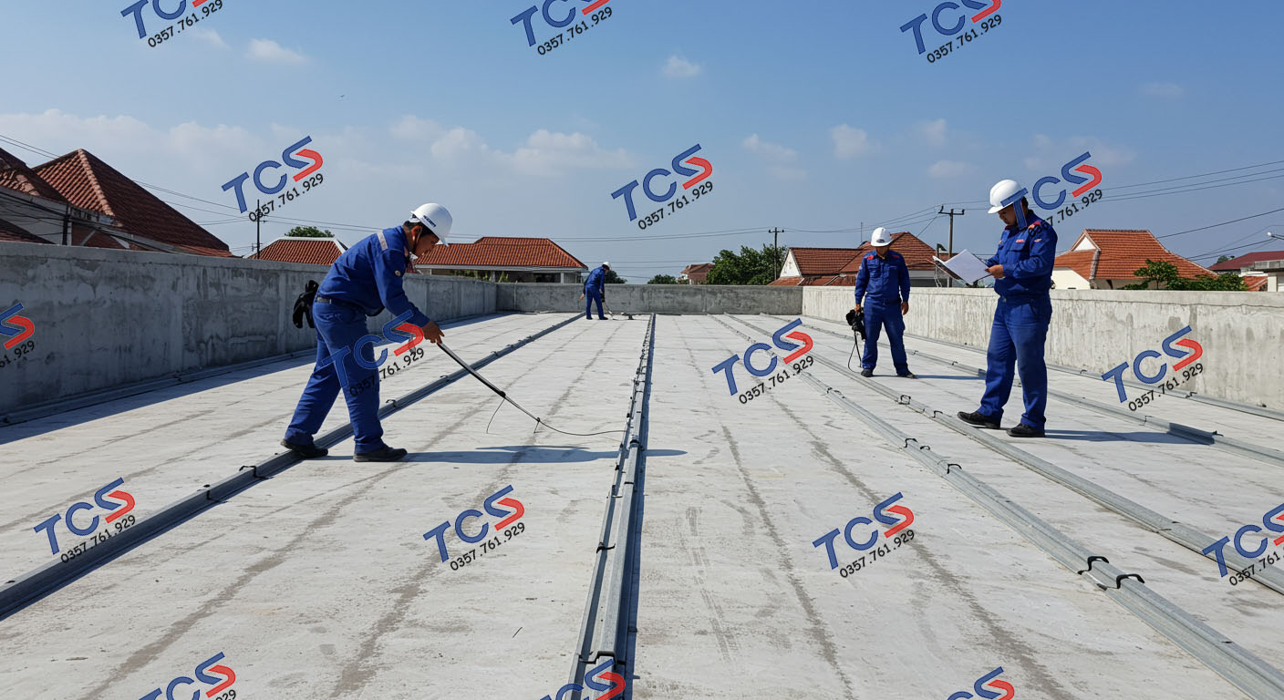 Dịch vụ chống thấm mái nhà chuyên nghiệp