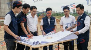 Họp kỹ thuật chống thấm tại công trường