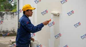 Thi công quét sơn chống thấm