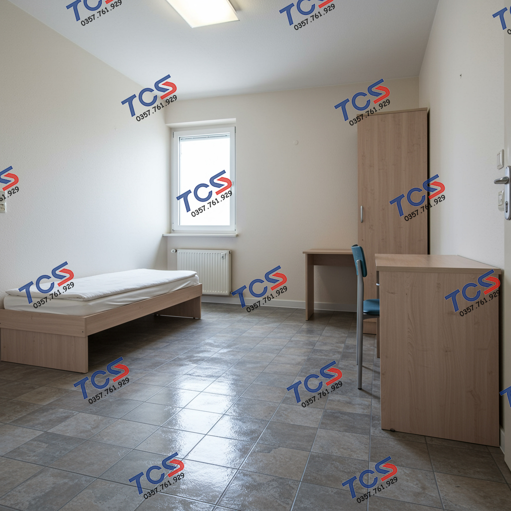 Phòng trọ, nhà ống nhỏ nhưng khô thoáng, sạch sẽ sau khi được chống thấm