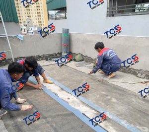 Phương pháp thi công chống thấm bằng màng tự dính