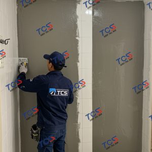 Thi công chống thấm cho tường phòng trọ