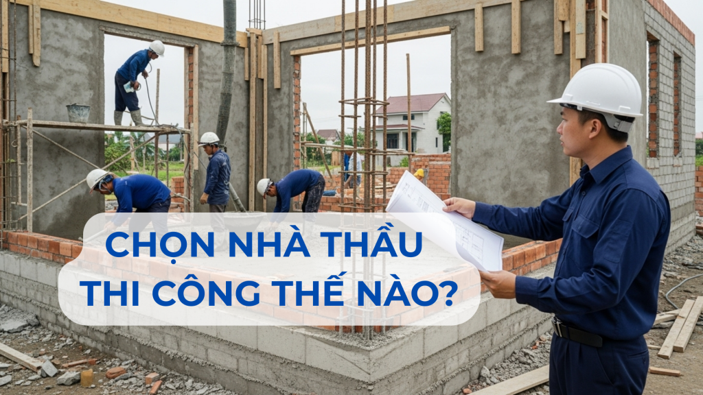 Cách chọn nhà thầu xây dựng uy tín